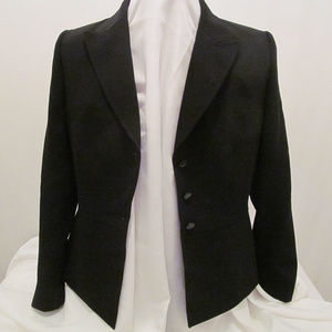Tahari Jacket by Arthur S Levine 10 Black